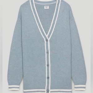 - Sunday Best Wool Sky Blue Cardigan Ellis Sweater 2 XS Aritzia Fall 2023